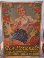 Limonade Roc Monopole, Comme neuf, Enlèvement ou Envoi, Panneau publicitaire