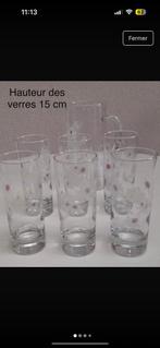 Verres et carafe, Enlèvement, Comme neuf