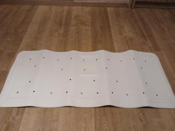SPIKSPLINTERNIEUWE WITTE BADMAT ANTISLIP  beschikbaar voor biedingen