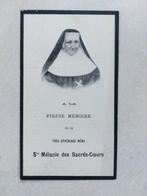 oud doodsprentje kloosterlinge (1840-1908), Verzamelen, Bidprentjes en Rouwkaarten, Verzenden