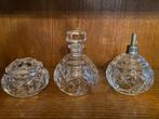 Set geslepen kristal,Val SaintLambert, drie delig, Ophalen