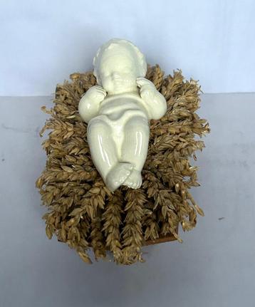 Hummel - Goebel kerst kindje Jezus in kribbe gemaakt 1958 beschikbaar voor biedingen