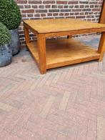 Teak salontafel, Huis en Inrichting, Ophalen of Verzenden, Zo goed als nieuw