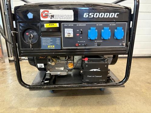 aggregaten Genmore 6.5 KVA, Doe-het-zelf en Bouw, Aggregaten, Gebruikt, Benzine, 5 tot 10 kVA, Elektrisch startend, Ophalen