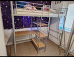 Hoogslaper 90x200 met bureau, Ophalen, Zo goed als nieuw, Hoogslaper