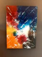 Uniek abstract acrylschilderij, Ophalen of Verzenden