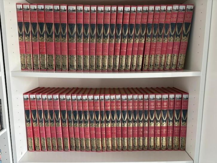 Collection intégrale 54 volumes de l'oeuvre de Jules Verne, Boeken, Romans, Zo goed als nieuw, België, Ophalen