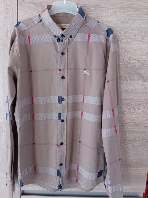 prachtig Herenhemd van Burberry maat Small ZGAN, Kleding | Heren, Overhemden, Zo goed als nieuw, Halswijdte 38 (S) of kleiner