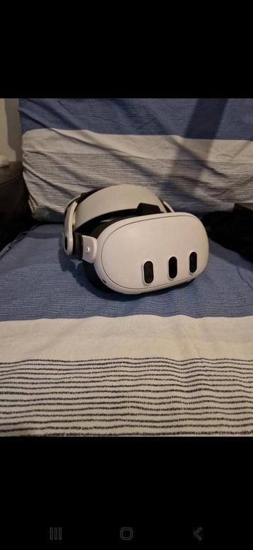 Meta quest 3 avec sangle batterie externe  beschikbaar voor biedingen