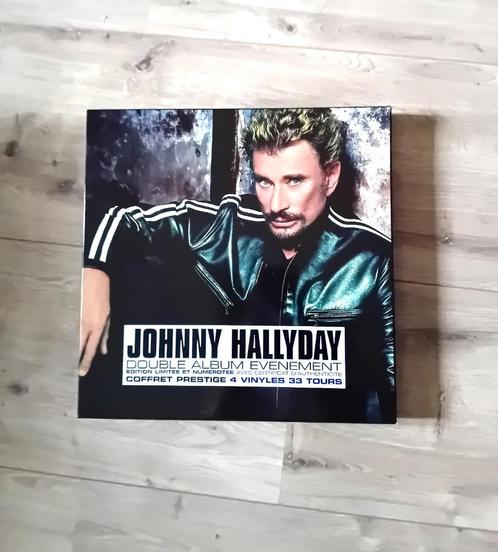 Johnny Hallyday "a la vie a la mort! „Doos van 4 vinyl, Cd's en Dvd's, Vinyl | Rock, Gebruikt, Rock-'n-Roll, Verzenden