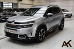 Citroën C5 Aircross 1.2 PureTech Feel Automaat - NAVI / CAM, Emergency brake assist, Te koop, Zilver of Grijs, Benzine