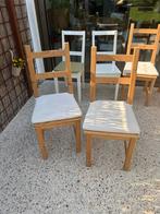 Ikea stoel, Huis en Inrichting, Ophalen, Gebruikt, Wit, Vijf, Zes of meer stoelen