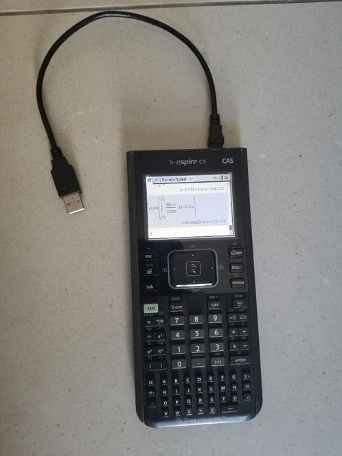 Texas Instruments Nspire CX CAS Graphing Calculator, Diversen, Rekenmachines, Gebruikt, Grafische rekenmachine, Ophalen