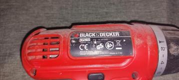 Oplaadbare black en decker boormachine, Ophalen, Gebruikt