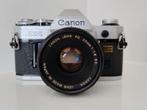 Canon AE1 Camera met een 50mm 1.1.8 S.C. lens, Audio, Tv en Foto, Ophalen of Verzenden, Gebruikt, Canon