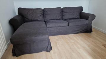 Ikea Ektorp 3 zit met chaise longue beschikbaar voor biedingen