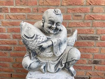 Boeddha met Koi beschikbaar voor biedingen