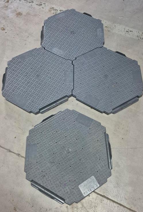 PVC tegels, Tuin en Terras, Tegels en Klinkers, Zo goed als nieuw, Terrastegels, Kunststof, 10 m² of meer, Ophalen of Verzenden