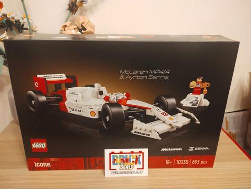 Icônes Lego 10330 McLaren MP4/4 et Ayrton Senna, Enfants & Bébés, Jouets | Duplo & Lego, Neuf, Lego, Ensemble complet, Enlèvement ou Envoi