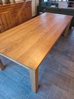 massief eiken tafel., Huis en Inrichting, Ophalen