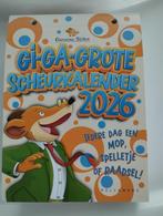 Geronimo Stilton gi-ga  grote scheurkalender 2026, Ophalen of Verzenden, Nieuw