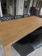 Eiken tafel uitschuifbaar!, Huis en Inrichting, Ophalen, Zo goed als nieuw