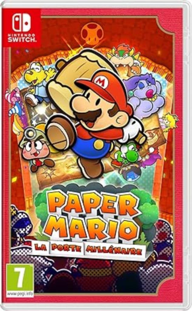Nintendo Switch Paper Mario La Porte Millénaire GRATIS LEV, Games en Spelcomputers, Games | Nintendo Switch, Nieuw, Avontuur en Actie