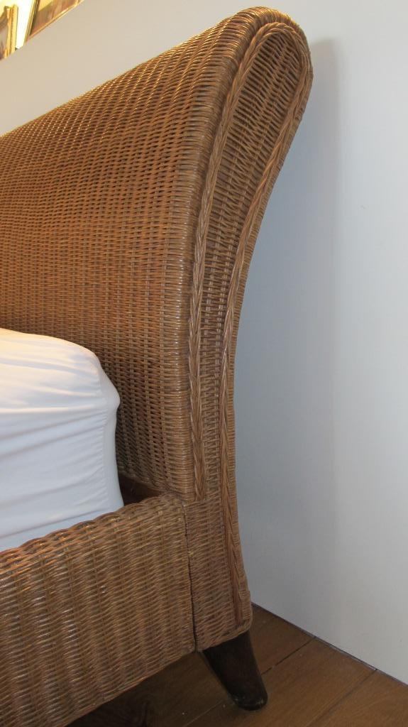 BED FRAME, Huis en Inrichting, Slaapkamer | Bedden, Zo goed als nieuw, Tweepersoons, Overige maten, Overige maten, Overige materialen