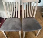 2 chaises taupe, Maison & Meubles, Chaises, Enlèvement, Comme neuf, Gris, Deux