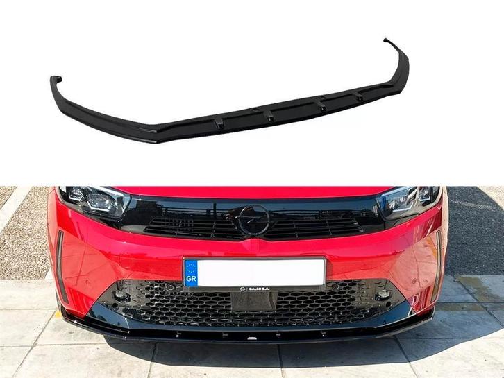 Opel Corsa F Facelift – Voorbumper spoiler, Auto diversen, Tuning en Styling, Ophalen of Verzenden