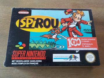 Super Nintendo SNES spel Spirou / Robbedoes PAL - nieuw beschikbaar voor biedingen