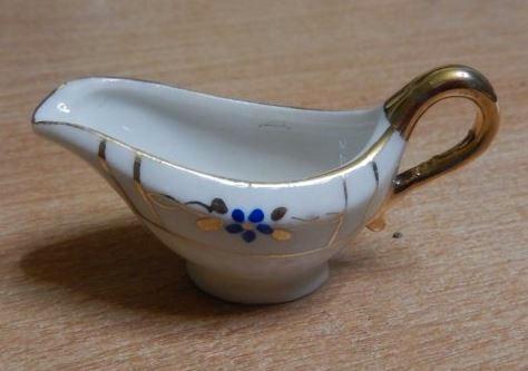 Mini saucière - porcelaine, Collections, Jouets miniatures, Enlèvement ou Envoi