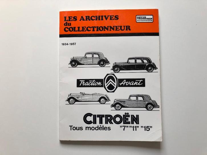 Revue Technique Citroën Traction Avant (RTA Archives), Boeken, Auto's | Boeken, Gelezen, Citroën, Ophalen of Verzenden