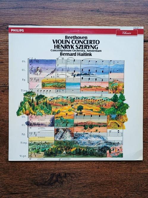 Beethoven - Violinkonzert D-dur, Op. 61 (Szeryng), Cd's en Dvd's, Vinyl | Klassiek, Zo goed als nieuw, Ophalen of Verzenden