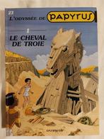 Papyrus T.23 Le cheval de Troie - édition originale (eo) - B, Livres, BD, Une BD, Enlèvement ou Envoi, Utilisé