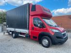 PEUGEOT BOXER 109.000KM 2018 SLAAPCABINE LAADKLEP,..., Auto's, Bestelwagens en Lichte vracht, Voorwielaandrijving, Euro 6, Leder en Stof