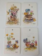 4 vintage Matilda Mouse-spreidborden, Ophalen of Verzenden
