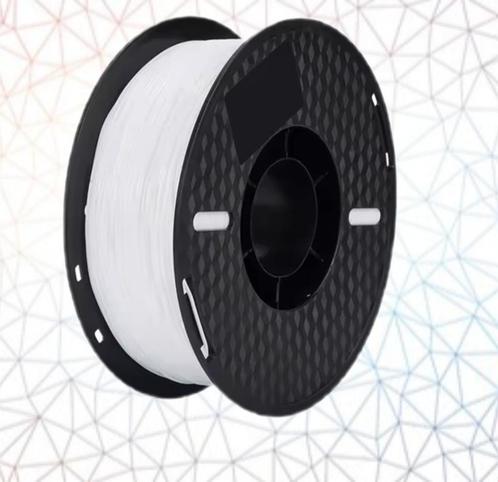 Kingroon Nieuwe 3D filament WIT TPU 95A nieuwe rol a 1 kilo., Computers en Software, 3D-printerbenodigheden, Nieuw, Verzenden