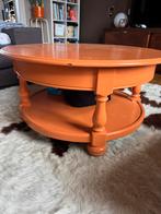 Oranje houten salon tafel, Antiek en Kunst, Ophalen