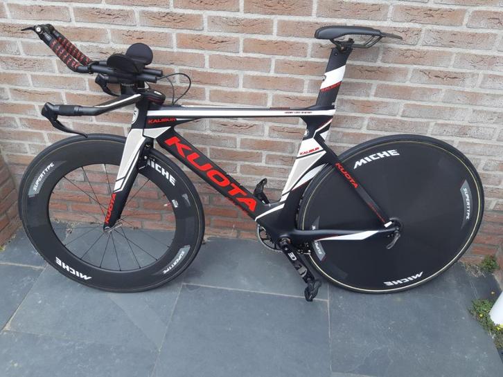 Tijdritfiets Kuota Kalibur maat M z.g.a.n, Fietsen en Brommers, Fietsen | Racefietsen, Zo goed als nieuw, Meer dan 20 versnellingen