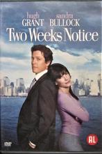 DVD ROMANTISCHE KOMEDIE- TWO WEEKS NOTICE (SANDRA BULLOCK), Alle leeftijden, Ophalen of Verzenden, Romantische komedie, Zo goed als nieuw