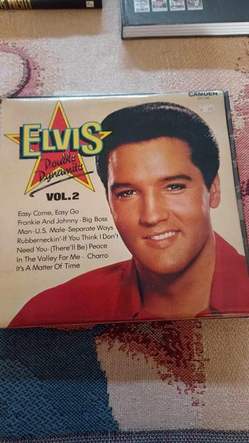 Elvis lp, double dynamite vol. 2, Engelse persing.  beschikbaar voor biedingen