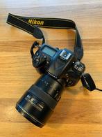 Nikon D7100 + 17-55mm f2.8, Spiegelreflex, Gebruikt, Ophalen of Verzenden, 24 Megapixel