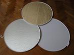 Drie Lastolite reflector schermen 95 cm met draagtas, Ophalen of Verzenden, Nieuw, Overige typen