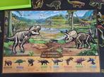 jeux enfant dinosaures puzzle magnétique, Comme neuf, 10 à 50 pièces, 4 à 6 ans, Enlèvement