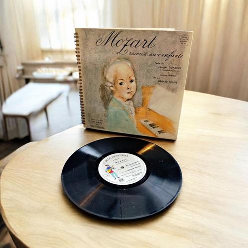 Vinyle 33 T Livre Mozart raconté aux enfants, Cd's en Dvd's, Vinyl | Kinderen en Jeugd, Gebruikt, Educatief, Ophalen of Verzenden