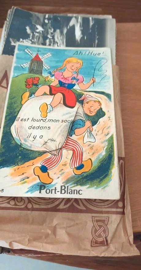 Rare voir top lot 33 cartes postal de port blanc Bretagne, Collections, Cartes postales | Étranger, Non affranchie, France, 1960 à 1980