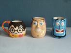 3 Mokken Disney en Harry Potter, Keramiek, Nieuw, Ophalen of Verzenden, Overige stijlen