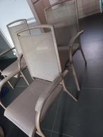 Tuinstoelen, Tuin en Terras, Ophalen, Gebruikt, Metaal, Stapelbaar