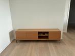 Tv-meubel in eikenfineer (Kave Home), Ophalen, 150 tot 200 cm, Eikenhout, Nieuw